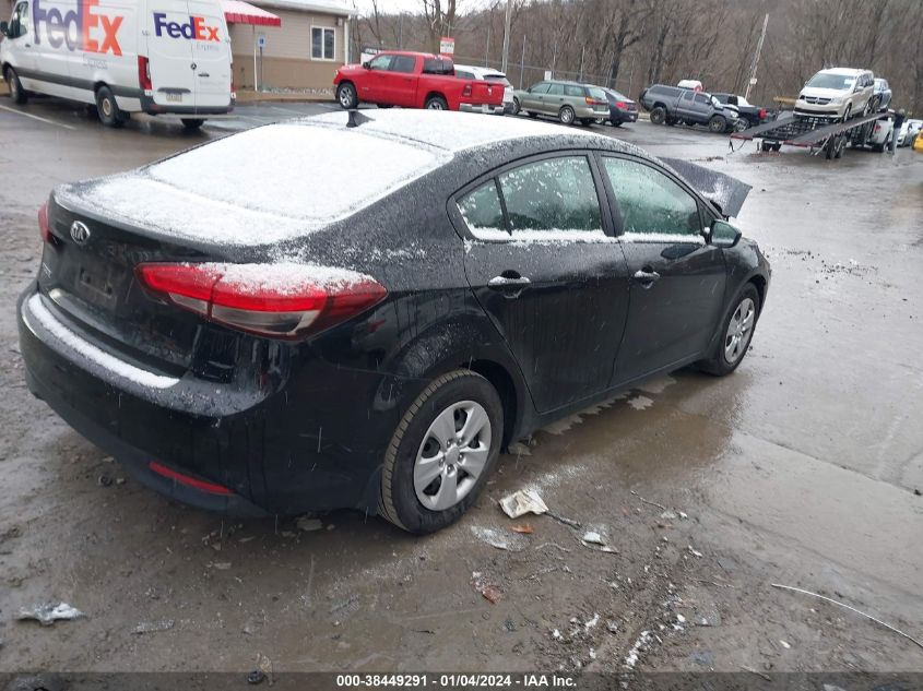 2018 KIA FORTE LX - 3KPFK4A7XJE269705