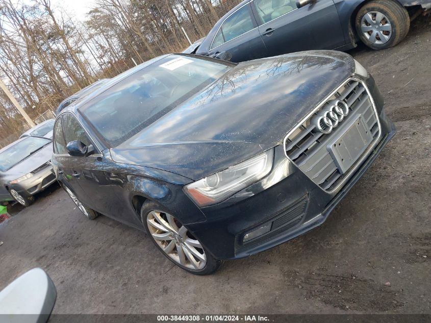 2013 AUDI A4 2.0T PREMIUM - WAUFFAFL9DN009222