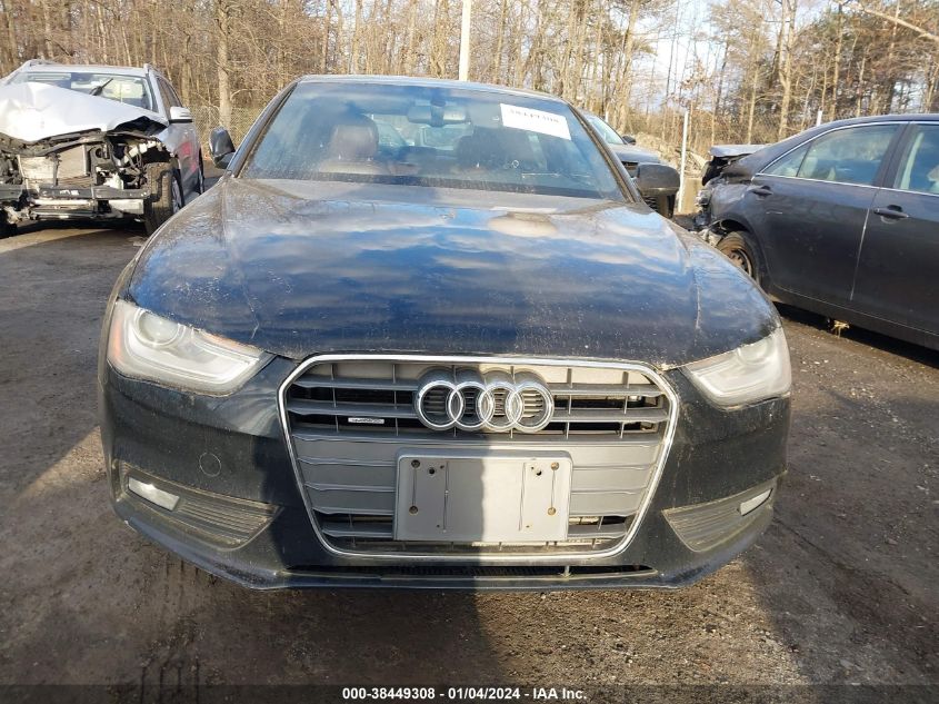2013 AUDI A4 2.0T PREMIUM - WAUFFAFL9DN009222