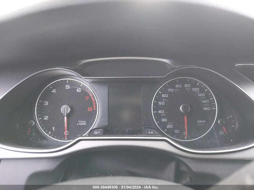 2013 AUDI A4 2.0T PREMIUM - WAUFFAFL9DN009222
