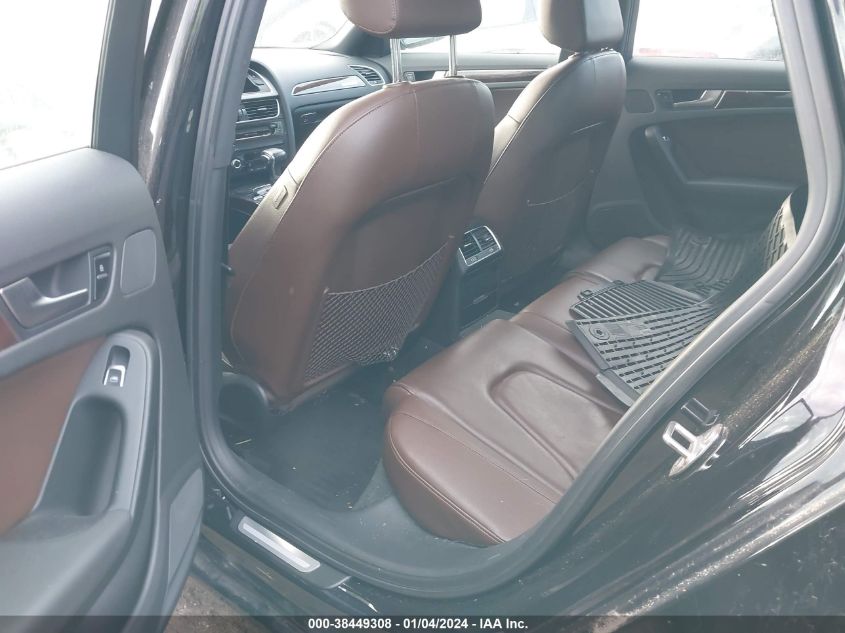2013 AUDI A4 2.0T PREMIUM - WAUFFAFL9DN009222