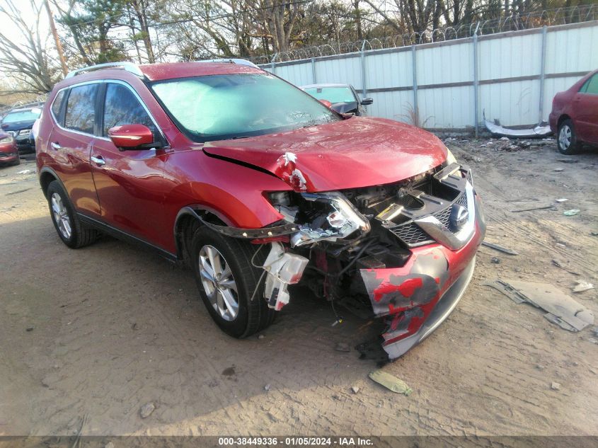 2015 NISSAN ROGUE S/SL/SV - KNMAT2MT0FP513809