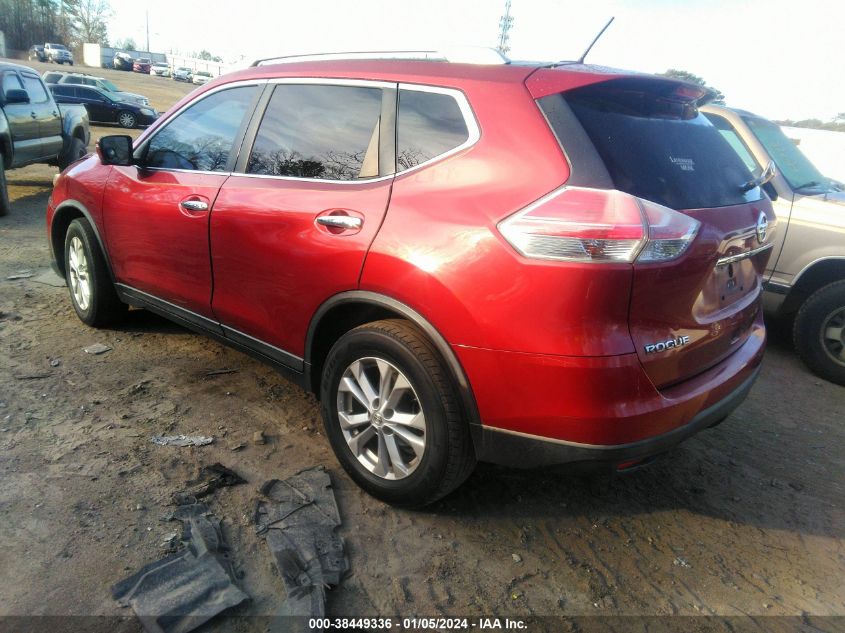 2015 NISSAN ROGUE S/SL/SV - KNMAT2MT0FP513809