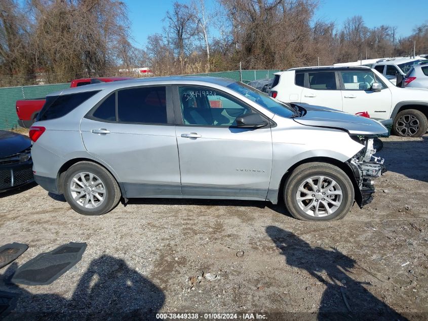 2021 CHEVROLET EQUINOX LS - 3GNAXHEV9MS158457