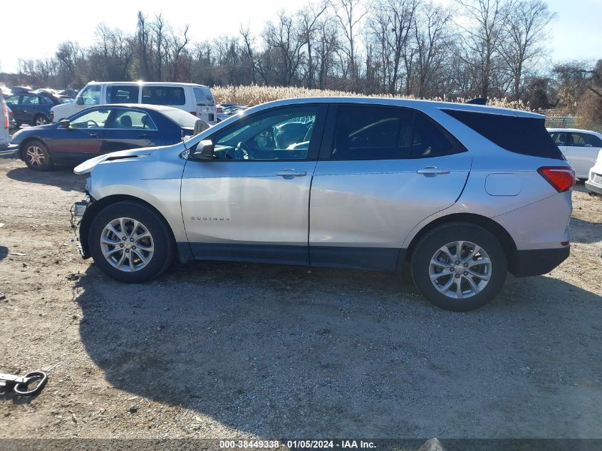 2021 CHEVROLET EQUINOX LS - 3GNAXHEV9MS158457
