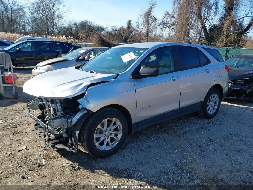 2021 CHEVROLET EQUINOX LS - 3GNAXHEV9MS158457