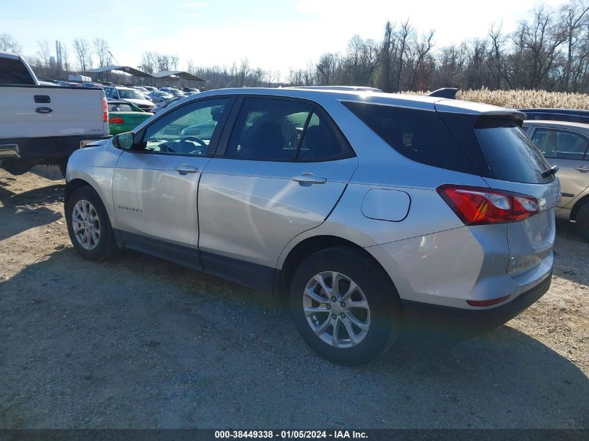 2021 CHEVROLET EQUINOX LS - 3GNAXHEV9MS158457