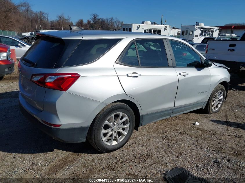 2021 CHEVROLET EQUINOX LS - 3GNAXHEV9MS158457