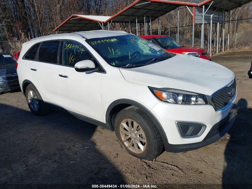 2016 KIA SORENTO LX/L - 5XYPG4A33GG152563