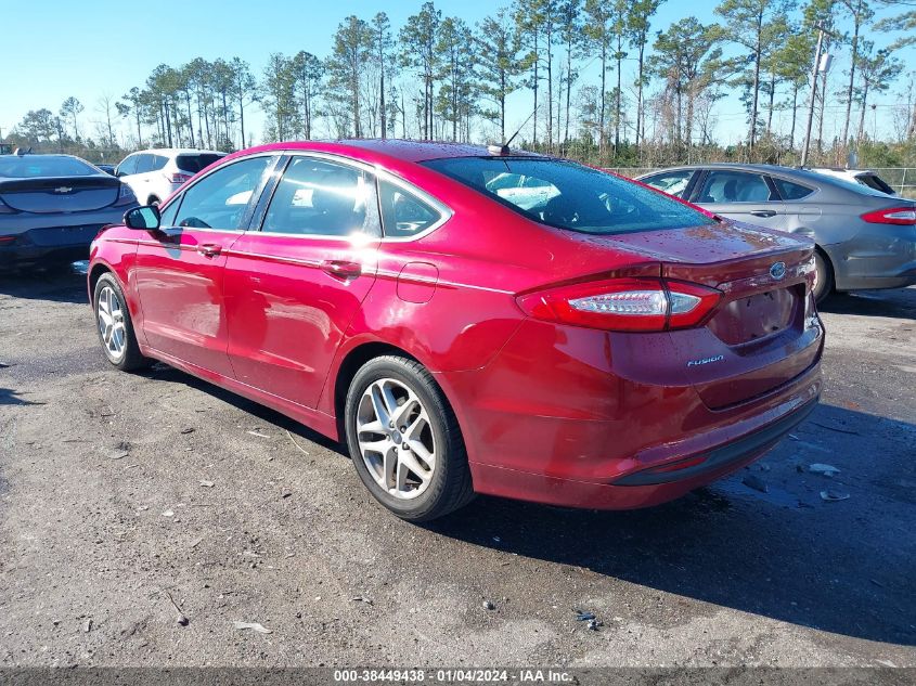 2013 FORD FUSION SE - 3FA6P0HR5DR384846