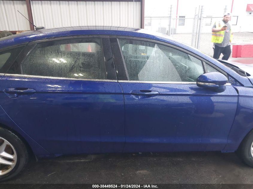 2016 FORD FUSION SE - 3FA6P0H71GR322556