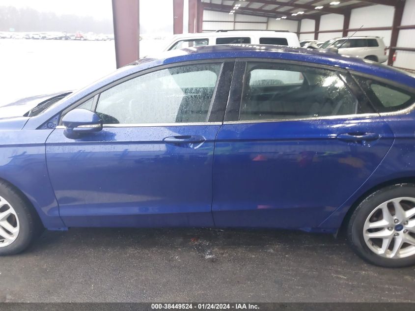 2016 FORD FUSION SE - 3FA6P0H71GR322556