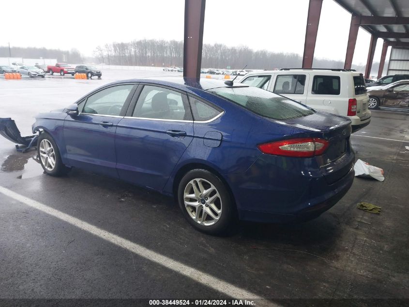 2016 FORD FUSION SE - 3FA6P0H71GR322556