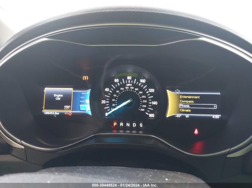 2016 FORD FUSION SE - 3FA6P0H71GR322556