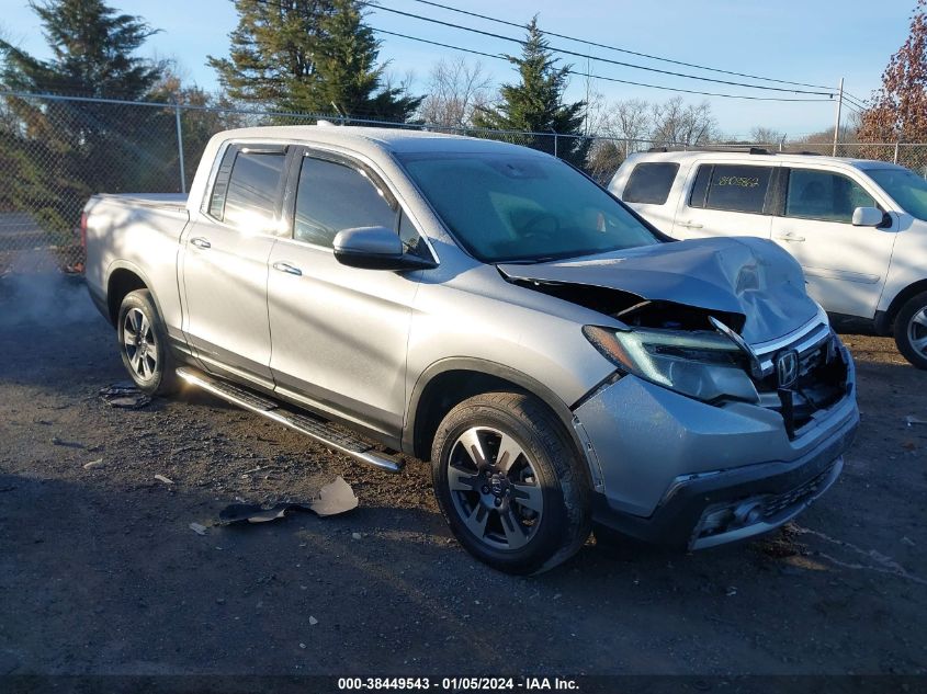 2017 HONDA RIDGELINE RTL - 5FPYK3F73HB005135