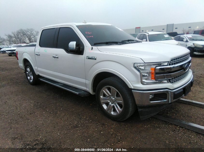 2018 FORD F-150 LARIAT - 1FTEW1CP6JKE91702