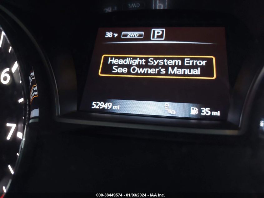 2020 NISSAN PATHFINDER SL 4WD - 5N1DR2CM3LC618414