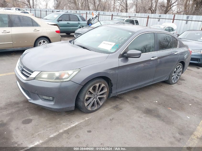 2014 HONDA ACCORD SPORT - 1HGCR2F57EA140440