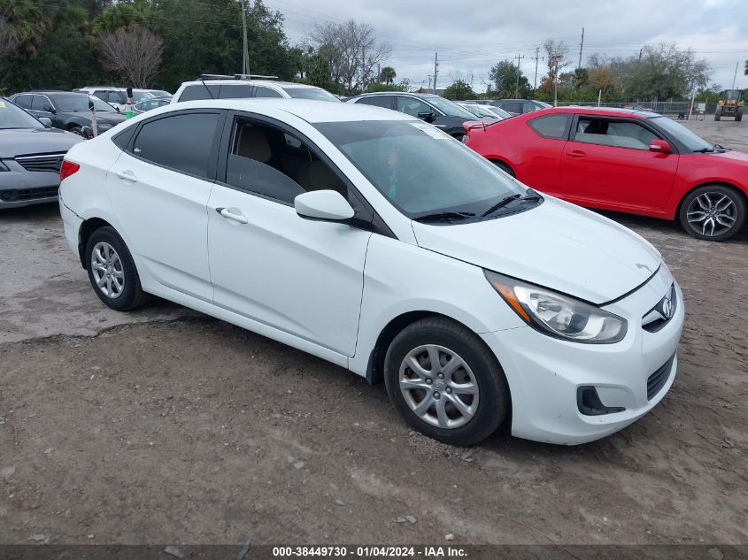 2013 HYUNDAI ACCENT GLS/GS - KMHCT4AEXDU354642