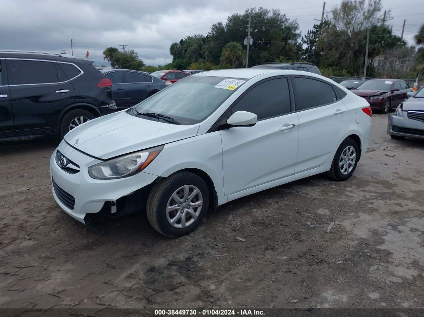 2013 HYUNDAI ACCENT GLS/GS - KMHCT4AEXDU354642