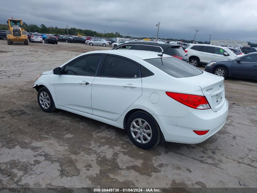 2013 HYUNDAI ACCENT GLS/GS - KMHCT4AEXDU354642