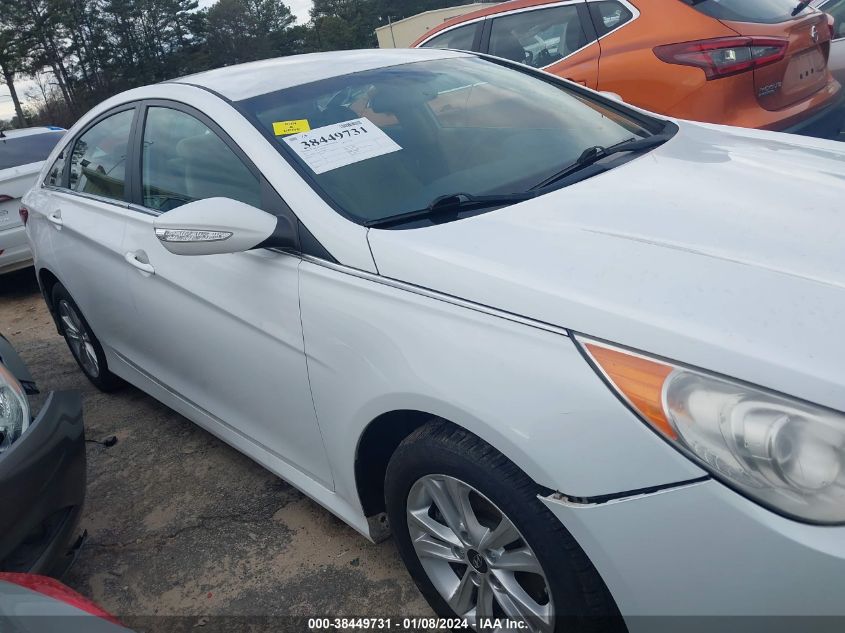 2014 HYUNDAI SONATA GLS - 5NPEB4AC1EH905177