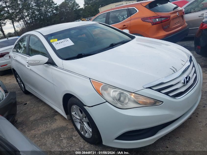 2014 HYUNDAI SONATA GLS - 5NPEB4AC1EH905177