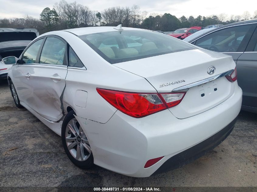 2014 HYUNDAI SONATA GLS - 5NPEB4AC1EH905177