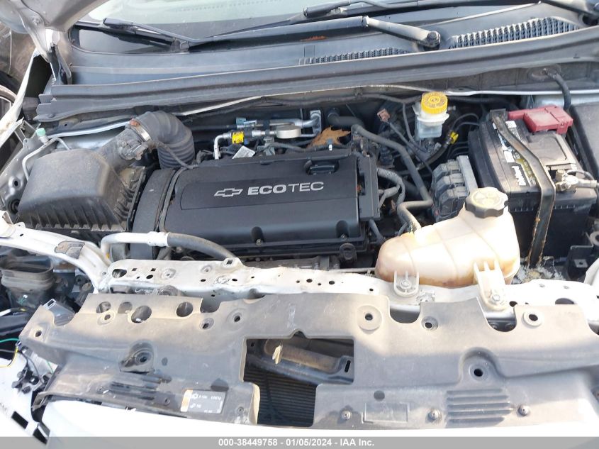 2014 CHEVROLET SONIC LT AUTO - 1G1JC5SH9E4148880