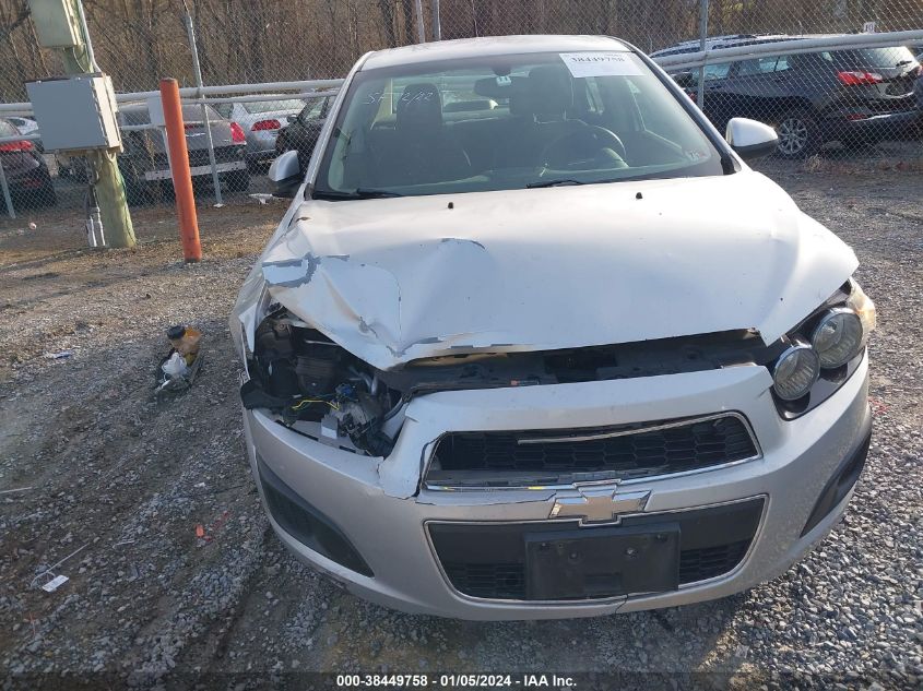 2014 CHEVROLET SONIC LT AUTO - 1G1JC5SH9E4148880