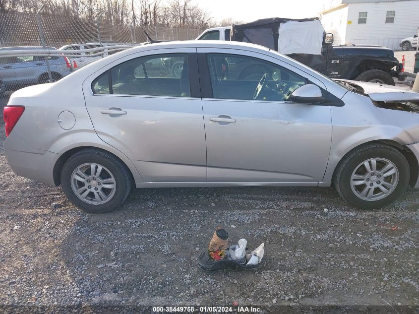 2014 CHEVROLET SONIC LT AUTO - 1G1JC5SH9E4148880