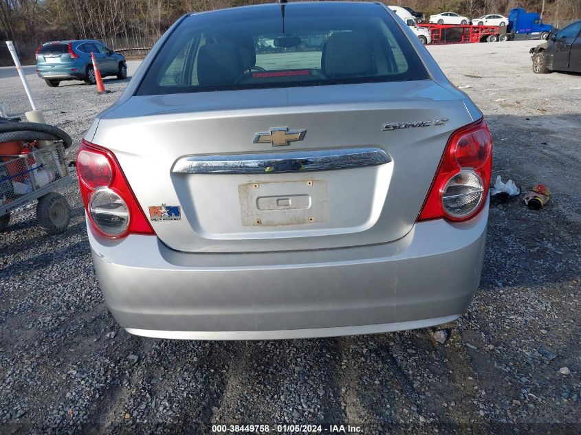 2014 CHEVROLET SONIC LT AUTO - 1G1JC5SH9E4148880