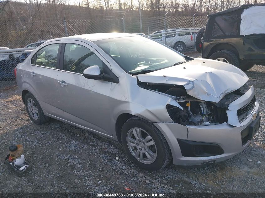 2014 CHEVROLET SONIC LT AUTO - 1G1JC5SH9E4148880