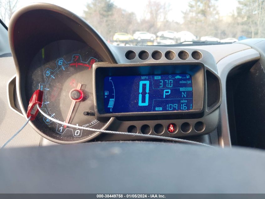 2014 CHEVROLET SONIC LT AUTO - 1G1JC5SH9E4148880