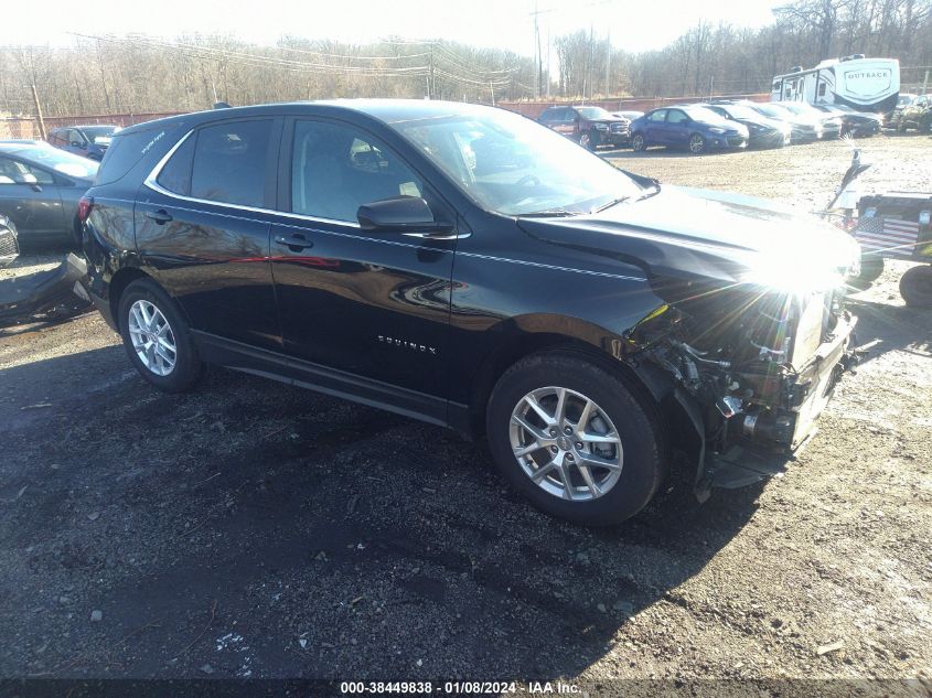 2022 CHEVROLET EQUINOX FWD LT - 3GNAXKEV8NL258543