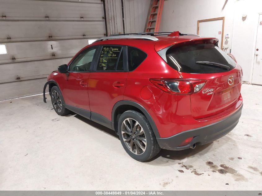 2016 MAZDA CX-5 GT - JM3KE4DYXG0706685