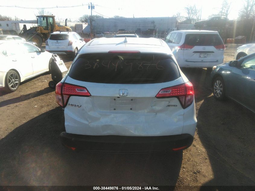 2016 HONDA HR-V LX - 3CZRU6H31GM763854