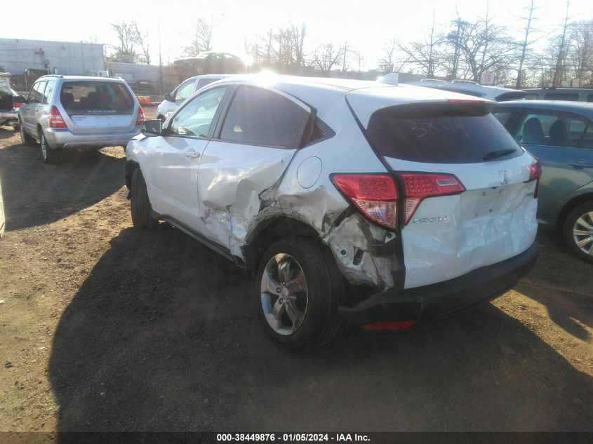 2016 HONDA HR-V LX - 3CZRU6H31GM763854
