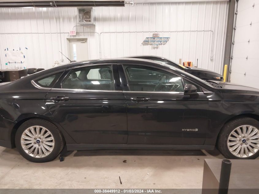 2015 FORD FUSION HYBRID S - 3FA6P0UU2FR224212