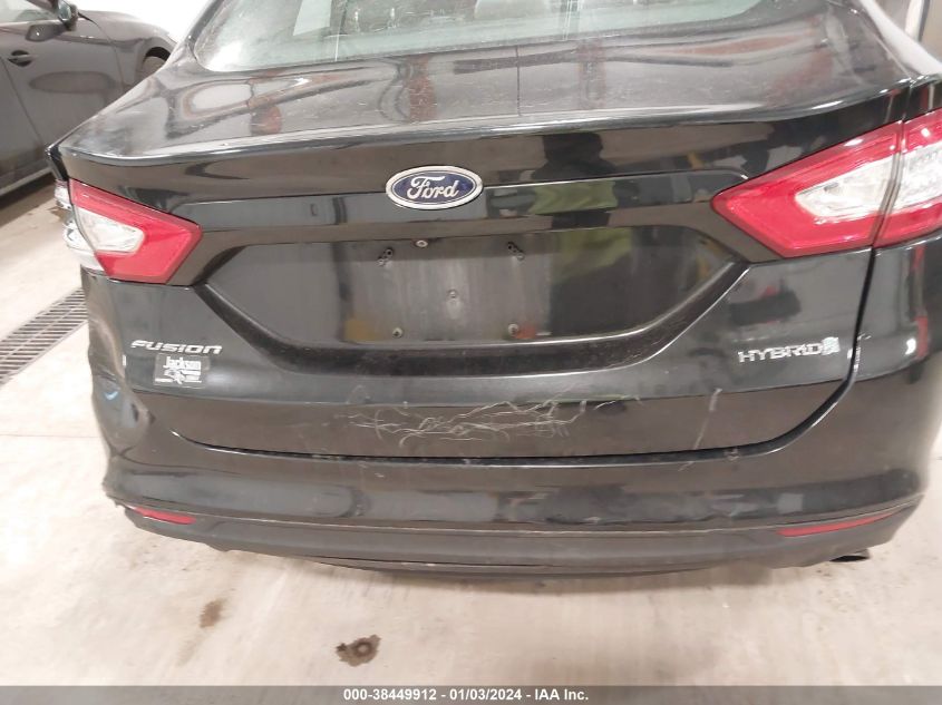 2015 FORD FUSION HYBRID S - 3FA6P0UU2FR224212