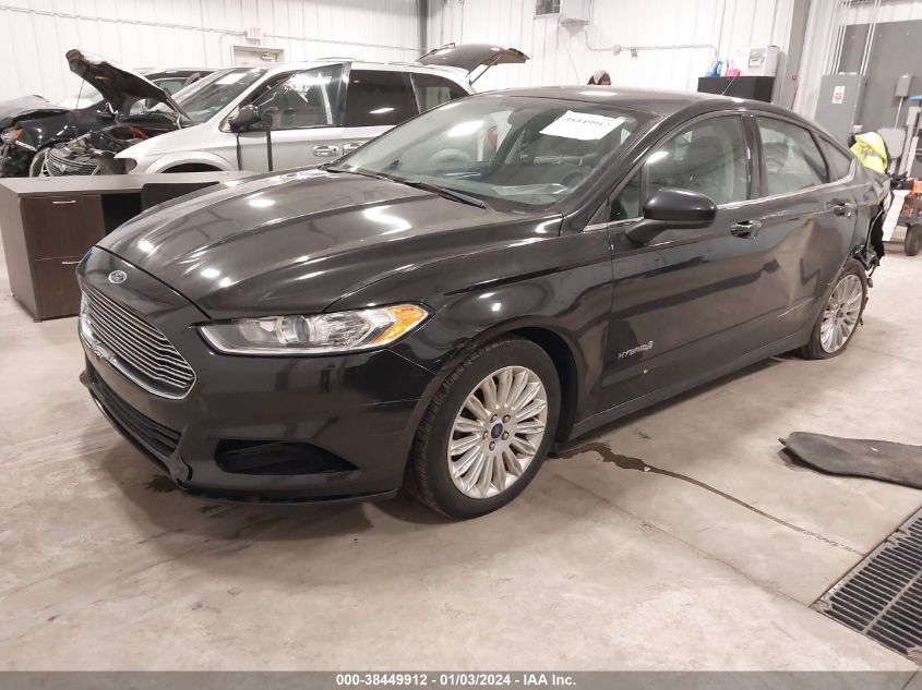 2015 FORD FUSION HYBRID S - 3FA6P0UU2FR224212