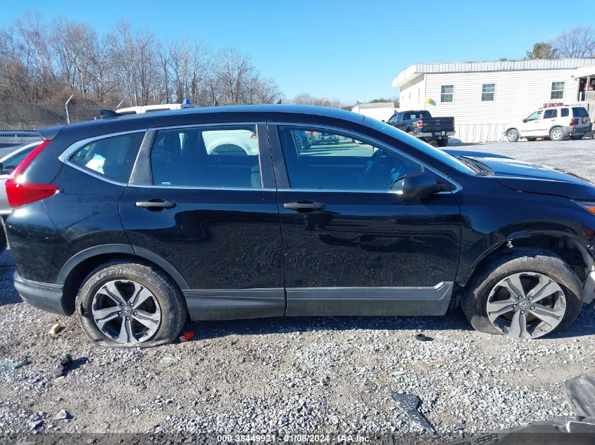 2018 HONDA CR-V LX - 2HKRW6H37JH206539