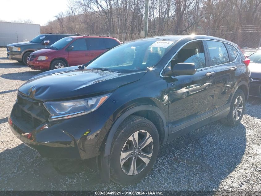 2018 HONDA CR-V LX - 2HKRW6H37JH206539