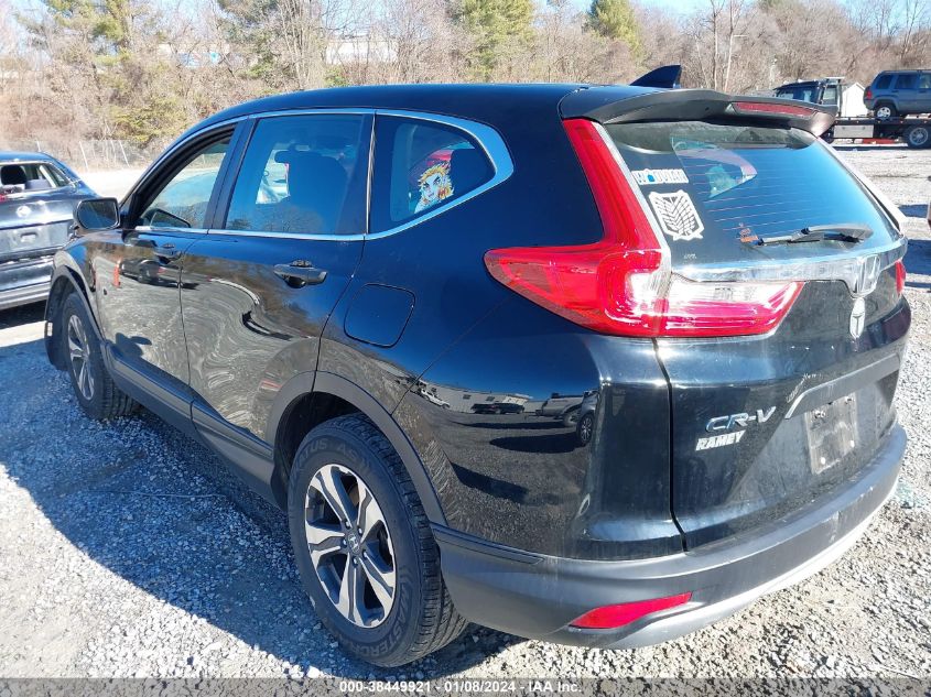 2018 HONDA CR-V LX - 2HKRW6H37JH206539