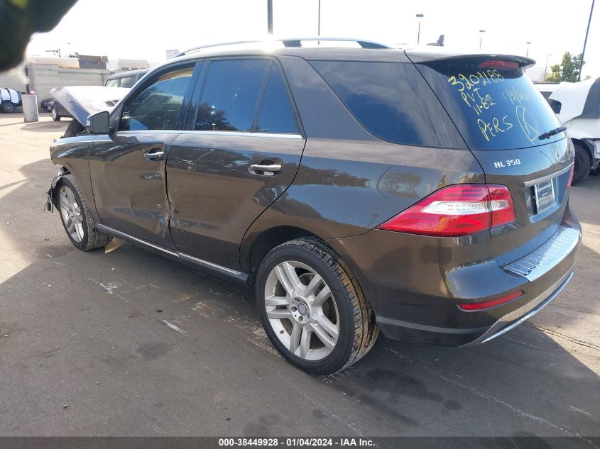 2013 MERCEDES-BENZ ML 350 - 4JGDA5JB7DA195912
