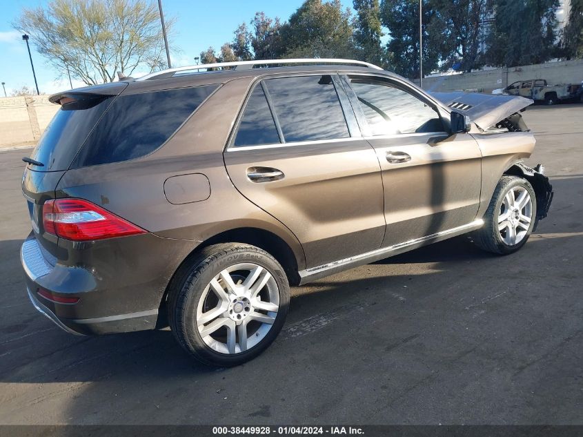 2013 MERCEDES-BENZ ML 350 - 4JGDA5JB7DA195912