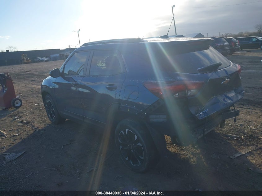 VIN KL79MPS2XMB113447 2021 CHEVROLET TRAILBLAZER LT