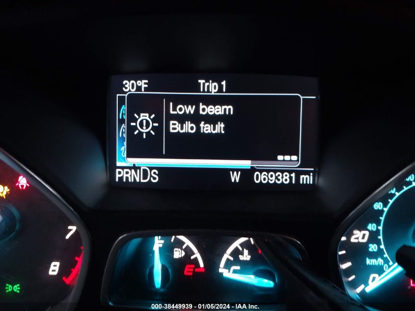 2013 FORD ESCAPE SE - 1FMCU0G9XDUC71860