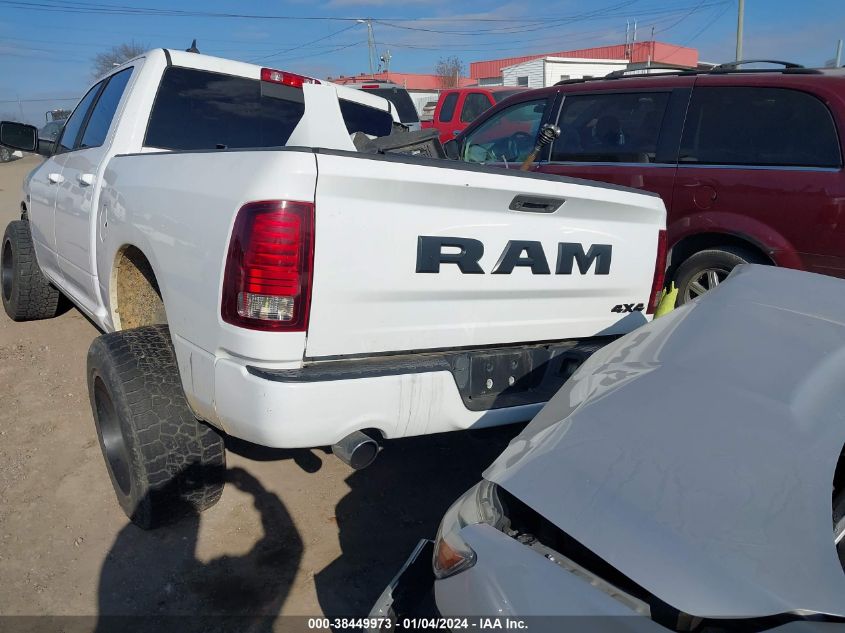 2018 RAM 1500 NIGHT  4X4 5'7 BOX - 1C6RR7MT1JS108571