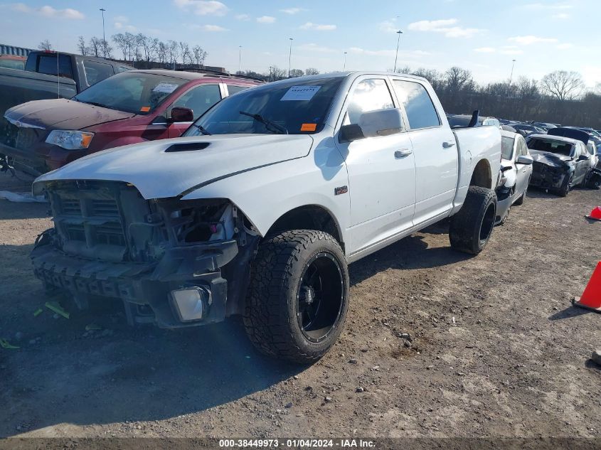 2018 RAM 1500 NIGHT  4X4 5'7 BOX - 1C6RR7MT1JS108571